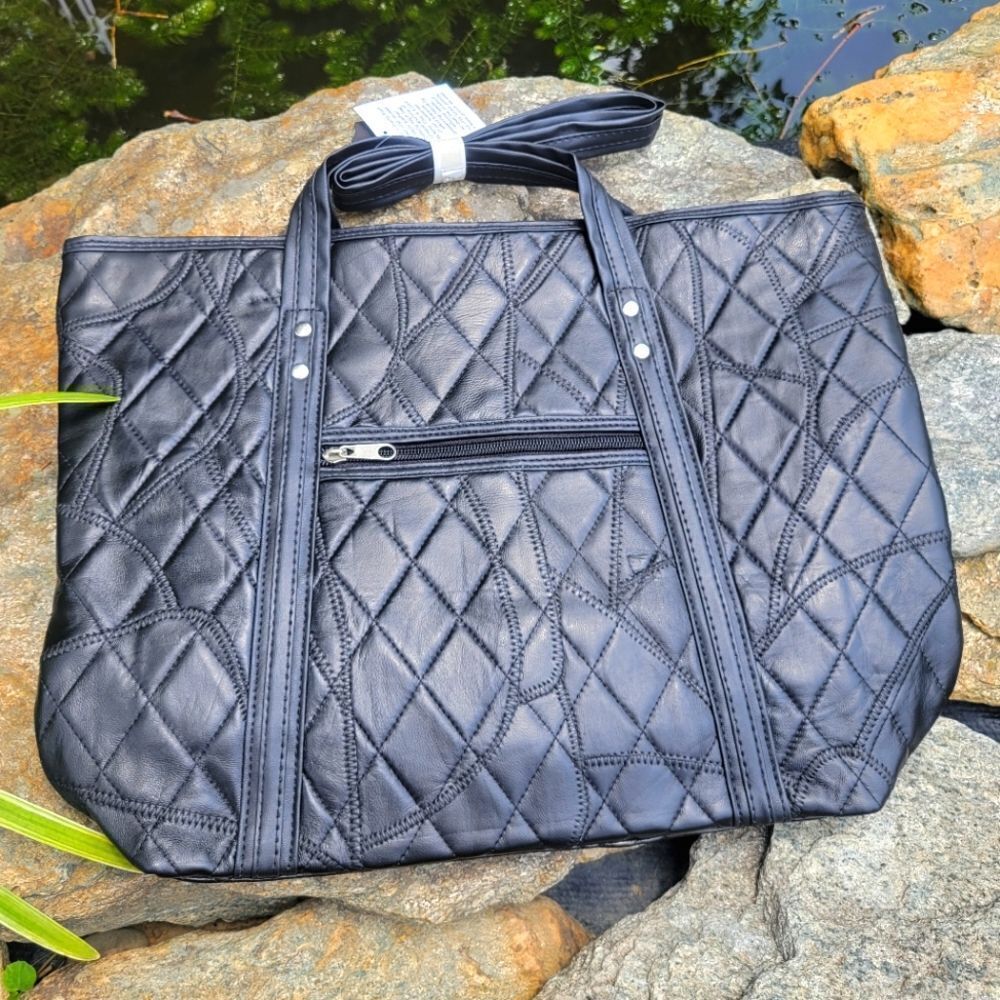 Genuine Leather Tote Bag